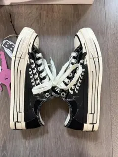 BBIMP 26SS 歪み硫化厚底キャンバス ローカットユニセックススニーカー