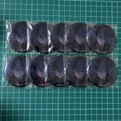 プロジェクトセカイ　グリッター缶バッジ　青柳冬弥