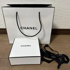 CHANEL ギフトBOX ショッパー　リボン