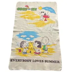 ヴィンテージ peanuts スヌーピー ブランケット Chatham社製 - メルカリ