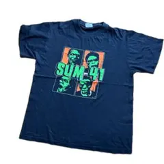 希少90’s SUM 41 グラフィックプリント ヴィンテージ バンドTシャツ