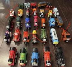 中古】きかんしゃトーマス ミニメカ・ミニ車両・レール 豪華おまとめ