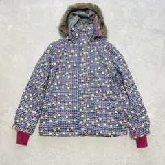 極美品　新品同様　ネオンストーリー　ハート柄　総柄　ボードウェア　ジャケット　L