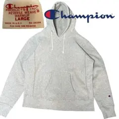美中古 USA製 赤タグ チャンピオン 目無し リバースウィーブ パーカー