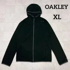OAKLEY オークリー 中綿 キルティング パーカー 黒 XL ゴルフ ウェア