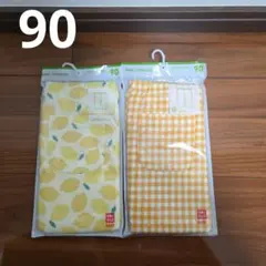 新品未使用　UNIQLO　ユニクロ　七分丈レギンスパンツ　90