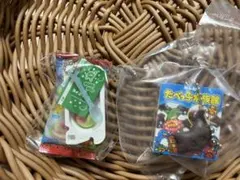 たべっ子どうぶつマスコットチャーム・ねるねるねるねミニチュアキーチェーン2