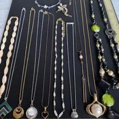 まとめ売りアクセサリーQ48☆ネックレスなど12点オークション