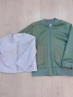 プティマインお揃いアウター80.110