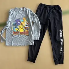 ポケットモンスター　ロンT 長ズボン　140 セット