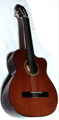 メキシコ製 ミニクラシックギター 弦長550mm ROCIO トップ単板 中古のサムネイル
