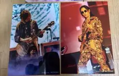 GLAY 写真 2枚セット　TAKURO HISASHI