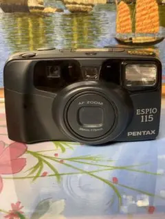 【美品✨完動品】PENTAX ESPIO 115M エスピオ メタルブラック Pentax Espio 115 Black 38-115mm Point & Shoot 35mm Film