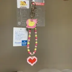 サンリオ　ポムポムプリン　 30周年　　ハートチャーム　しまむら　バッグチャーム