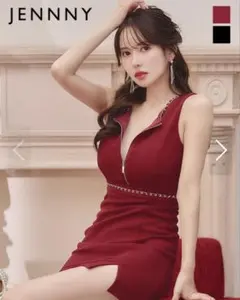 Jewels【JENNNY】ジップアップドレス