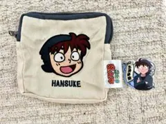 忍たま乱太郎　スクエアポーチ　ステッカー　土井半助