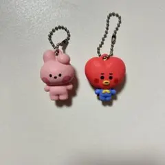 BT21 キーホルダー 2個セット COOKY TATA