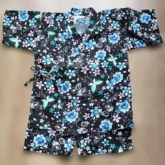 ディズニー　ミニー　花柄 甚平 浴衣 130cm