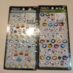 スヌーピー ボンボンドロップシールミニ　正規品　2つ
