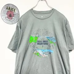 ヴィンテージ【XL】海外古着 半袖Tシャツ ストレッチ グレートスモーキー