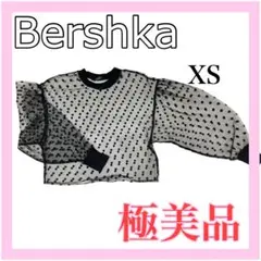 ✨極美品✨Bershka ドット柄 メッシュ トップス XSのサムネイル