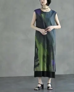 新品 funda mine（ファンダマイン） ARTレイヤードワンピース 2