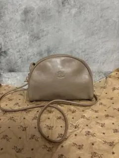 新品　イルビゾンテ　ショルダー　ハーフムーン　グレー