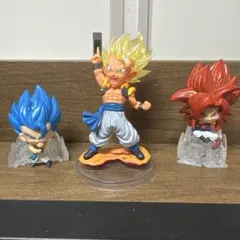 ドラゴンボール　ゴジータ　ミニフィギュア 3点セットのサムネイル
