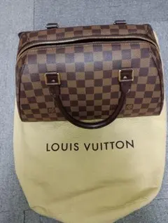 【美品】Louis Vuitton ダミエ ハンドバッグ シリアルCA1025のサムネイル