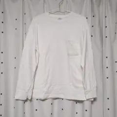 AMERICAN HOLIC ロンT ホワイト 胸ポケットありのサムネイル
