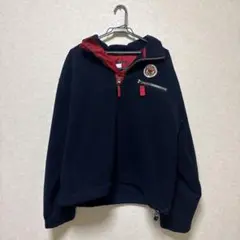 TOMMY HILFIGER ネイビー フリースジャケット