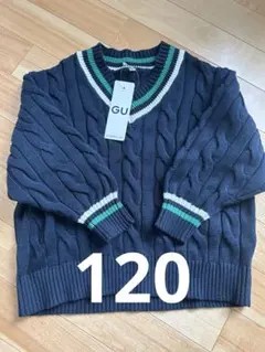 GU 120 ウォッシャブルチルデンセーター