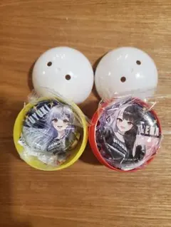 葉加瀬冬雪　夜見れな　SMC組　にじさんじくら寿司　缶バッジ　ビッくらぽん！