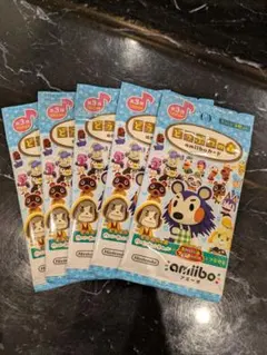 Nintendo どうぶつの森 第3弾amiiboカード 5パック