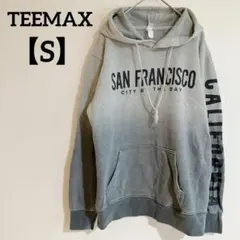 パーカー 長袖スウェット レディース S グラデーション 裏起毛 海外古着