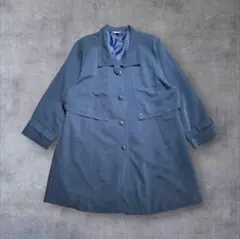 00's vintage スプリングコート アーカイブ グランジ レトロ 青のサムネイル