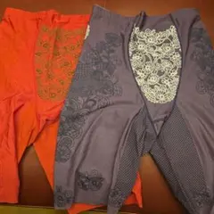 ワコール -5歳の魔法 着やせパンツ ロング　76