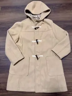 COMME CA ISM ダッフルコート ベージュ 140〜150 フード付
