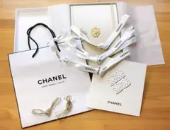 CHANEL ノベルティ　ノート　ショッパー　リボン　美品