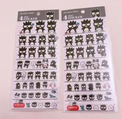 サンリオ 4サイズステッカー　2枚セット 4size STICKER