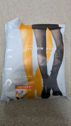 BELMISE ブラック スリムウォーマー Ｌサイズ　フェイクタイツ