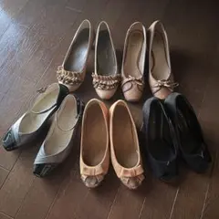 【5足セット】アシックスウォーキング ペダラ VINCCI ほか　パンプス