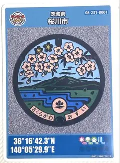 マンホールカード 茨城県北茨城市A001ロット 005 - メルカリ
