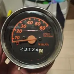ホンダスカッシュディオズーマーGPSスピードメーター ブラック80 km/h色変 ホンダスカッシュDIOズーマーGPSスピードメーター 80km/h色変えでき