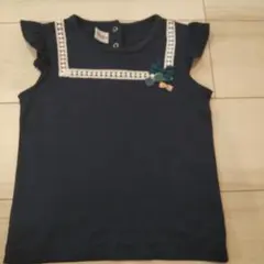 familiar　size110 カットソー　ネイビー