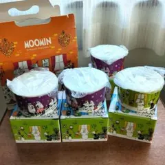 KFC ムーミン 食品保存容器 4個セット　レア3個 全部箱あり　非売品
