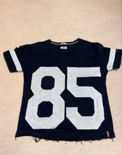 HILFIGER DENIM 85 ナンバリング TシャツSサイズだけどＬでものサムネイル