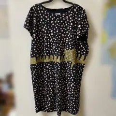 TSUMORI CHISATO 半袖チュニック ネイビーのサムネイル