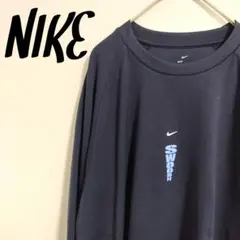 NIKE SWOOSH ロゴ 長袖 ランニングトップス Tシャツ