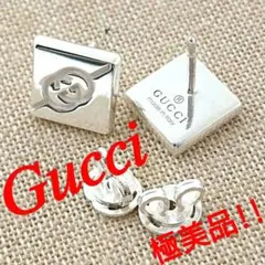 正規品】未使用に近い‼️GUCCI ピアス【付属品 完備】 - メルカリ